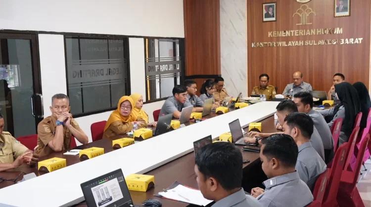 Kemenkum Sulbar Bahas Regulasi Lingkungan Dukung Ekonomi Hijau