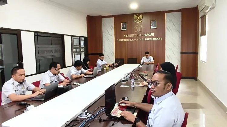 Kemenkum Sulbar Harmonisasi Ranperda Kawasan tanpa Rokok Kabupaten Majene