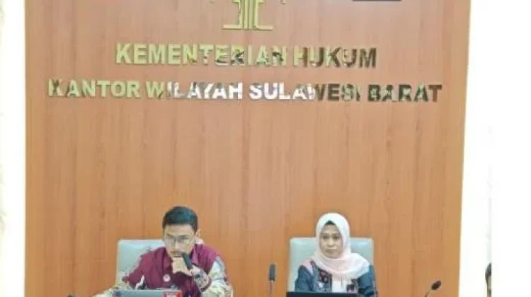 Dampingi Pemda Penilaian IRH, Kemenkum Sulbar Siap Beri Dukungan