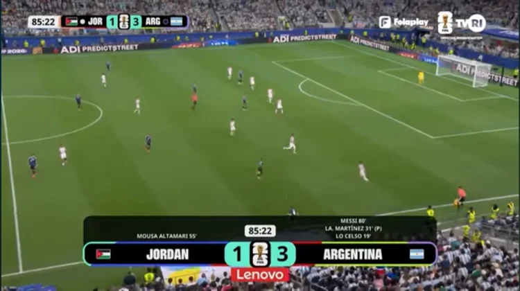 Argentina Tundukkan Yordania 3-1, Melaju Sempurna ke Fase Gugur