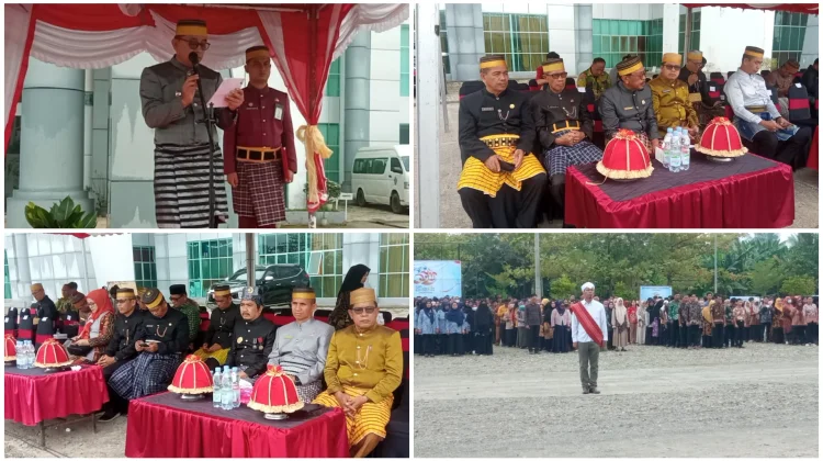 Wakil Bupati Mateng Pimpin Upacara Peringatan Harganas ke-33