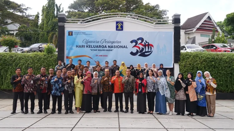 Kemenkum Sulbar Peringati Harganas ke-33, Tegaskan Pentingnya Ketahanan Keluarga