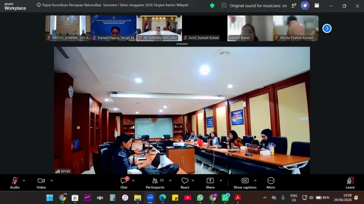 Kemenkum Sulbar Lakukan Persiapan Rekonsiliasi Laporan Keuangan dan BMN