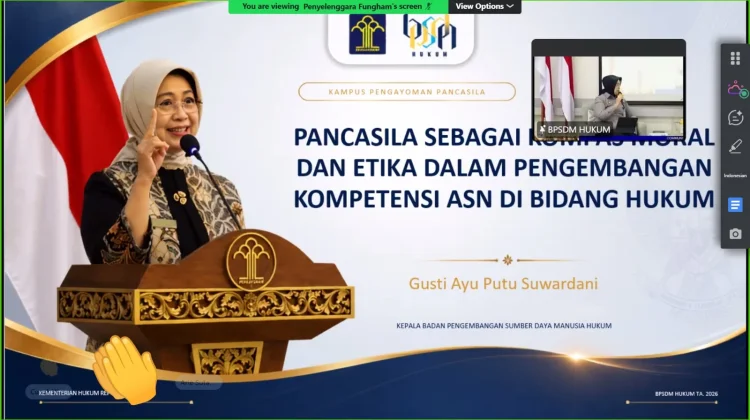 Kemenkum Sulbar Sebut Pancasila Menjadi Landasan Pelayanan Terbaik Masyarakat