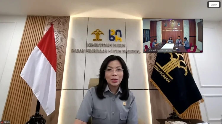 Kanwil Kemenkum Sulbar Komitmen Dampingi Pemda Tingkatkan Nilai IRH