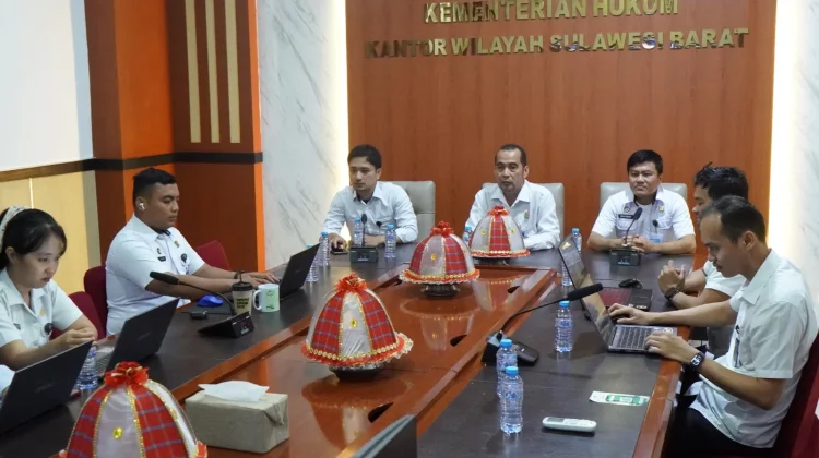 Komitmen Kemenkum Sulbar Tingkatkan Kualitas Laporan Keuangan