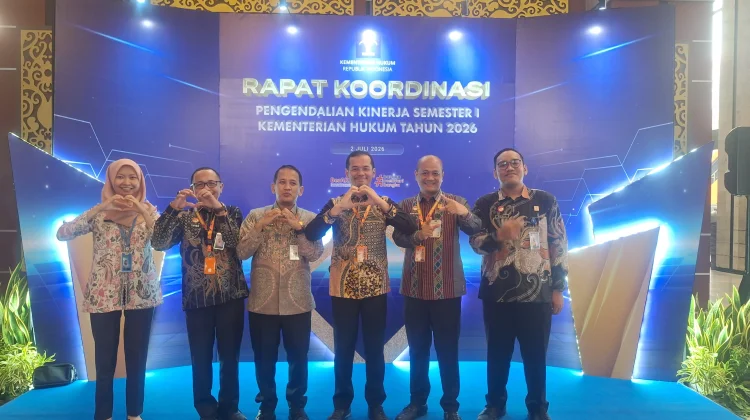 Rakor Pengendalian Kinerja, Kemenkum Sulbar Komitmen Tingkatkan Kinerja