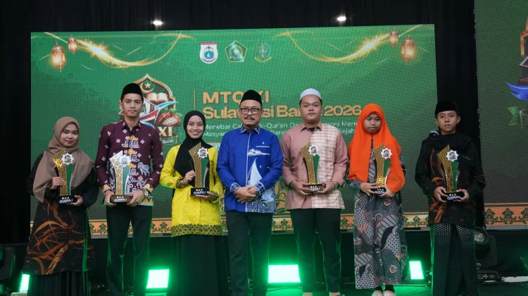 Kafilah Polman Pertahankan Gelar Juara Umum di MTQ XI Sulbar