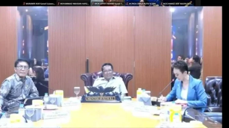 Kemenkum Sulbar Ikuti Town Hall, Fokus Tingkatkan Layanan