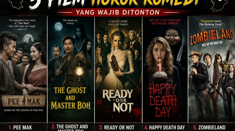 Siap Ketawa Sekaligus Merinding Ini 5 Film Horor Komedi yang Wajib Ditonton