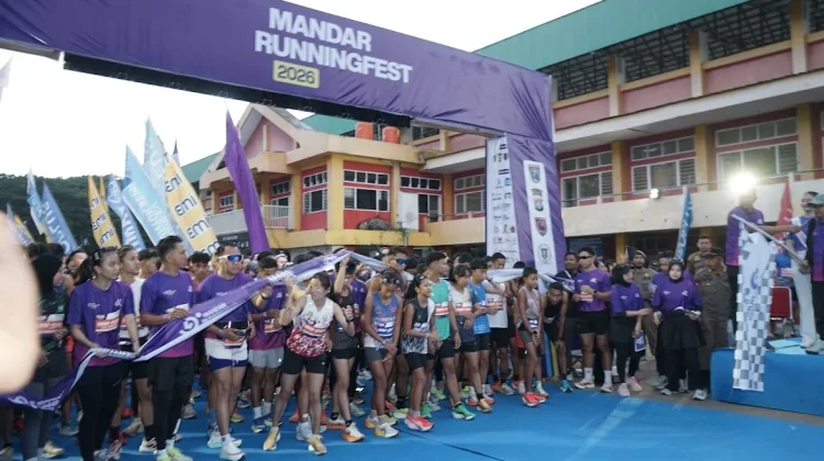 Ribuan Peserta Ramaikan Mandar Running Fest 2026 di Polewali Mandar