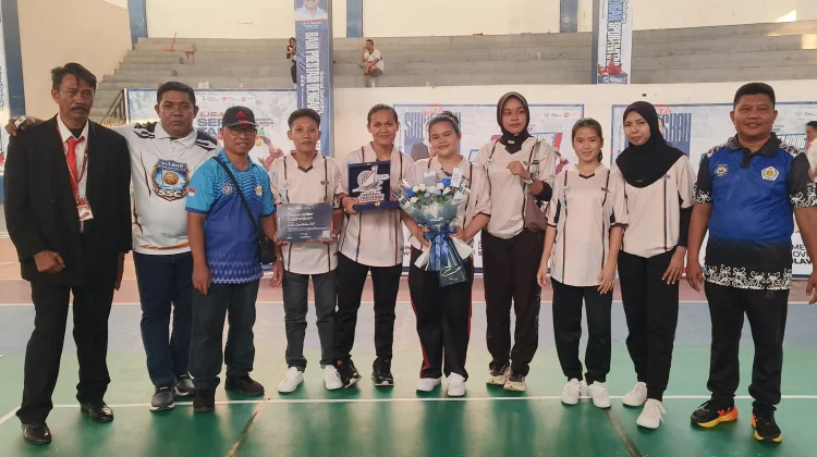 Tim Putri Sulbar Raih Juara Kedua Liga Sepak Takraw Regional Sulawesi