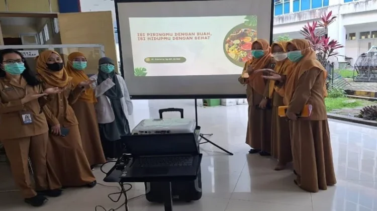 Peringatan Hari Buah Sedunia, RSUD Sulbar Gelar Penyuluhan Gizi