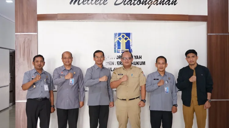 Kemenkum Sulbar dan Pemprov Perkuat Sinergi Regulasi