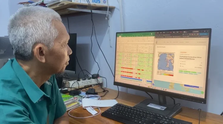 BMKG Pastikan Gempa Magnitudo 4,7 Guncang Wilayah Majene Tidak Berpotensi Tsunami