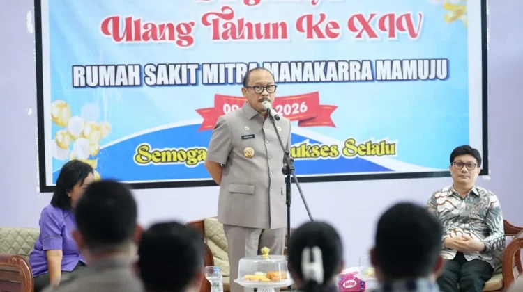 HUT Ke-14 RS Mitra Manakarra, Gubernur Sulbar Kenang Perjuangan Bangkit dari Gempa
