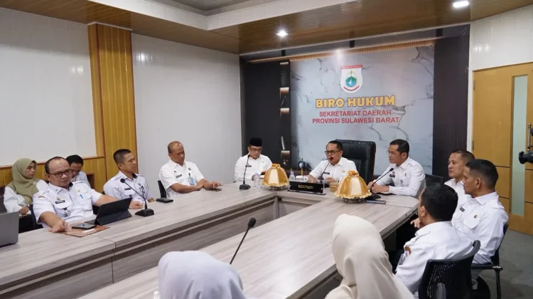 Kakanwil Kemenkum Sulbar  Dorong Percepatan Pembentukan Perda KI
