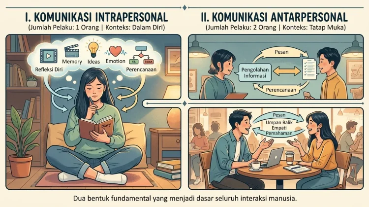 Kajian Konseptual Komunikasi Intrapersonal dan Komunikasi Antarpersonal
