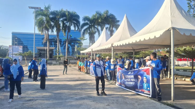 Sambut HUT ke-25, Demokrat Mamuju Gelar Jumat Bersih Gaungkan Indonesia Asri