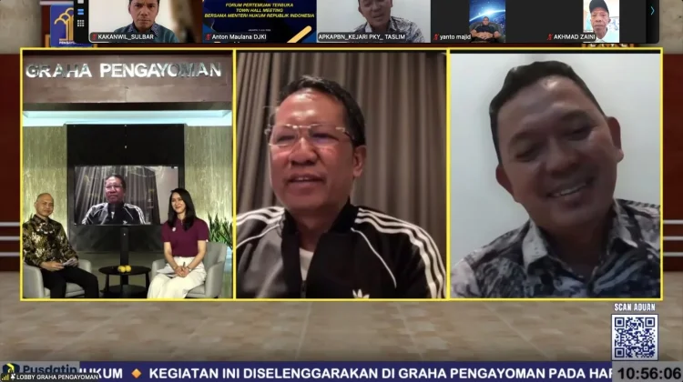Perkuat Pemahaman Program 'Pasti Ada Solusi, Kemenkum Sulbar Ikuti Pelatihan