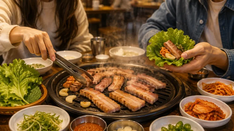 Kenapa Samgyeopsal Selalu Muncul di Drama Korea? ternyata Bukan Cuma Soal Makan