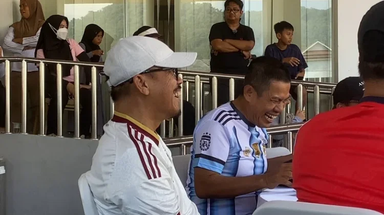 SDK Ramaikan Nobar Laga Panas Argentina Kontra  Swiss