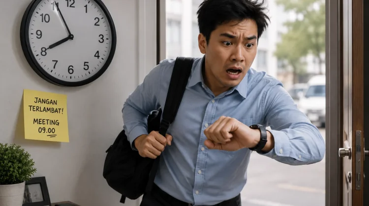 Tertekan saat Terlambat? Ini Penjelasan Psikologisnya