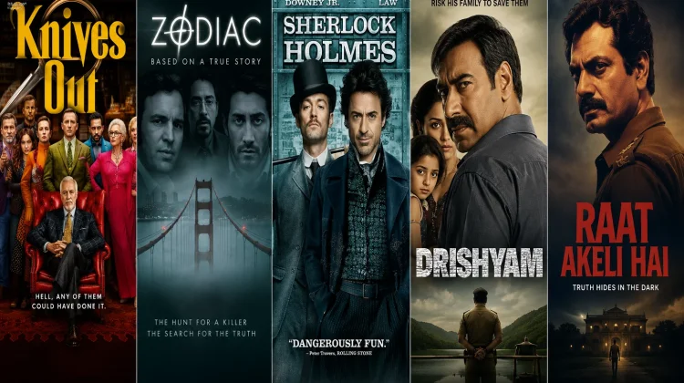 Lima Film Detektif Barat dan India yang Seru, Penuh Misteri, dan Menegangkan