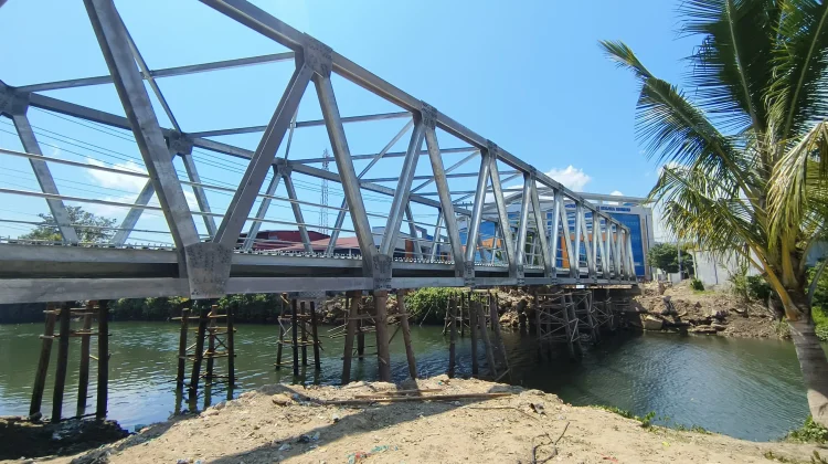 Progres Pembanguan Jembatan Karema Mamuju Capai 75 Persen