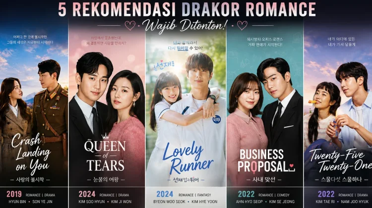 Bikin Senyum Sendiri Ini Lima Drama Korea Romance yang Wajib Masuk Watchlist