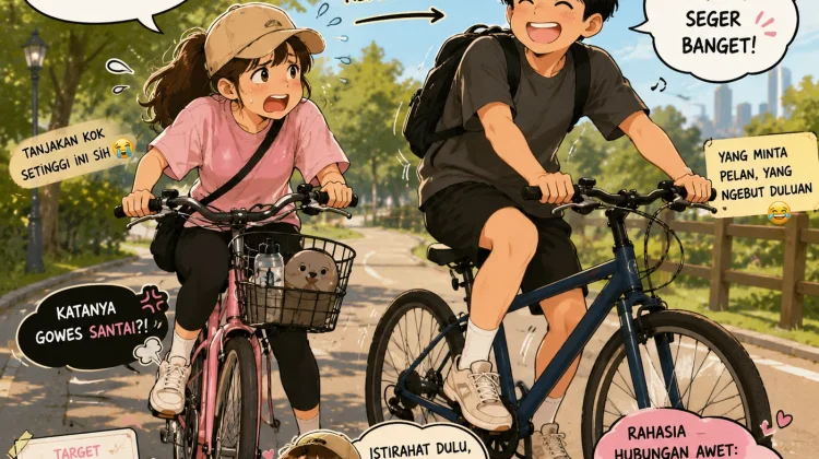 Katanya Gowes Biar Sehat, Kok yang Capek Malah Perasaannya?