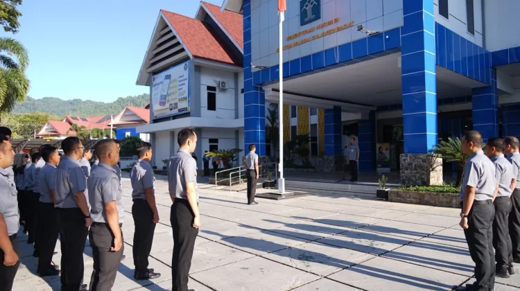 Apel Pagi, Kakanwil Kemenkum Sulbar Ingatkan Pentingnya Disiplin ASN