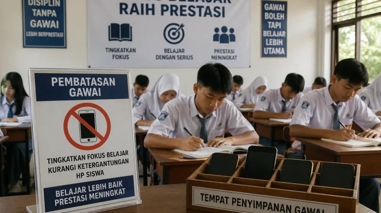 Pembatasan Gawai di Sekolah Bikin Siswa Lebih Fokus Belajar