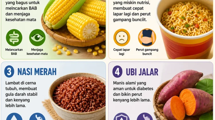Jangan Keliru Memilih Karbohidrat, Kenali Dampaknya bagi Tubuh