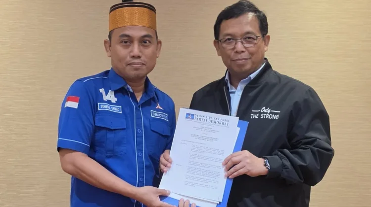 DPP Demokrat Rekomendasikan Syamsul Samad Sebagi Cawagub Sulbar