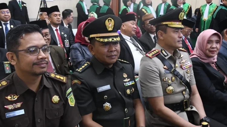 Melepas Purna Tugas Ketua PTA Sulbar, Korem 142/Tatag Soroti Pentingnya Integritas