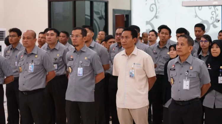 Kemenkum Sulbar Ikuti Apel Pagi Bersama Kemenko Hukum, HAM dan Imipas