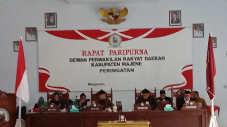 DPRD Majene Sepakati Laporan Pertanggun Jawaban APBD 2025, SILPA Rp21,6 Miliar