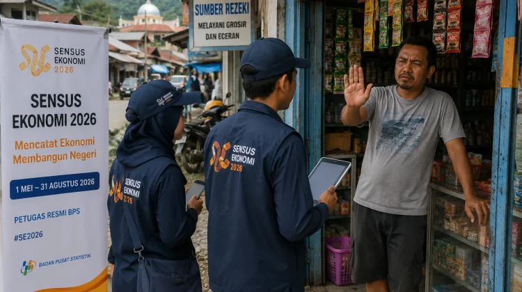 SE 2026 di Sulbar Capai 70 Persen, BPS Hadapi Kendala Penolakan Responden