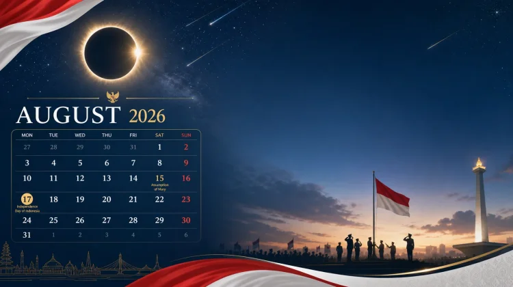 Daftar Hari Penting di Agustus 2026, Nasional dan Fenomena Langit