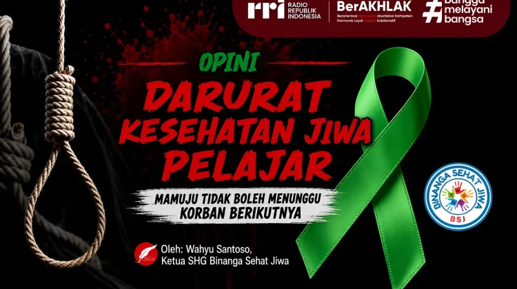 Darurat Kesehatan Jiwa Pelajar, Mamuju Tidak Boleh Menunggu Korban Berikutnya