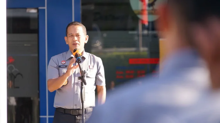 Apel Pagi, Kemenkum Sulbar Minta Jajaran Maksimalkan Pelayanan Kepada Masyarakat