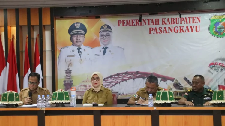 Wabup Pasangkayu Tekankan Sinergi jelang HUT ke-81 RI