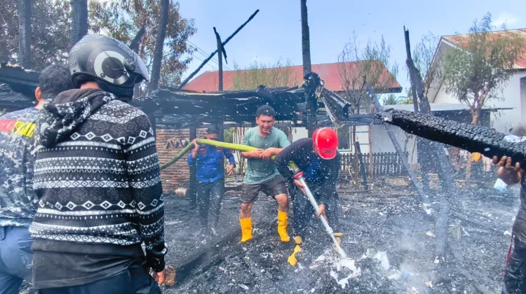 Kebakaran Rumah di Limboro Polman Tewaskan 3 Warga