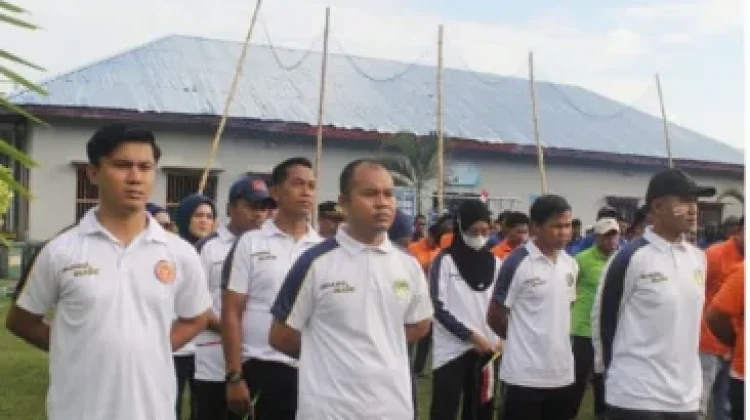 Rutan Pasangkayu Gelar Pekan Olahraga Sambut HUT Ke-81 RI