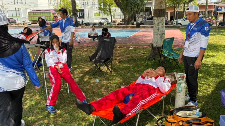 Latihan Hari Pertama Paskibraka 2026 Sulbar, Sejumlah Peserta Tumbang
