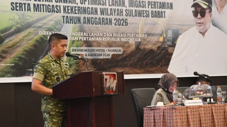 Korem 142/Tatag Hadiri Rakor Ketahanan Pangan Sulawesi Barat