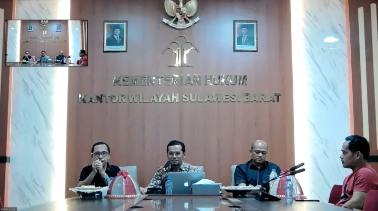 Kemenkum Sulbar Perkuat Konsolidasi Internal Program Kerja