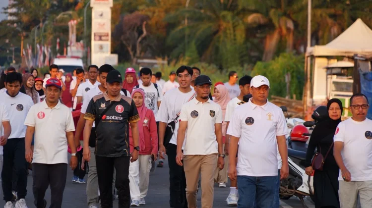 Hari Pengayoman ke-81, Kemenkum Sulbar Perkuat Kebersamaan Lewat Fun Walk