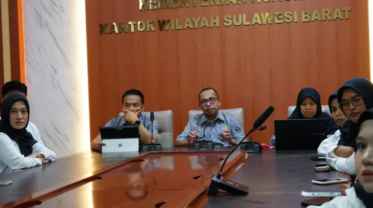 Kemenkum Sulbar Terima Peserta Magang Nasional Batch I